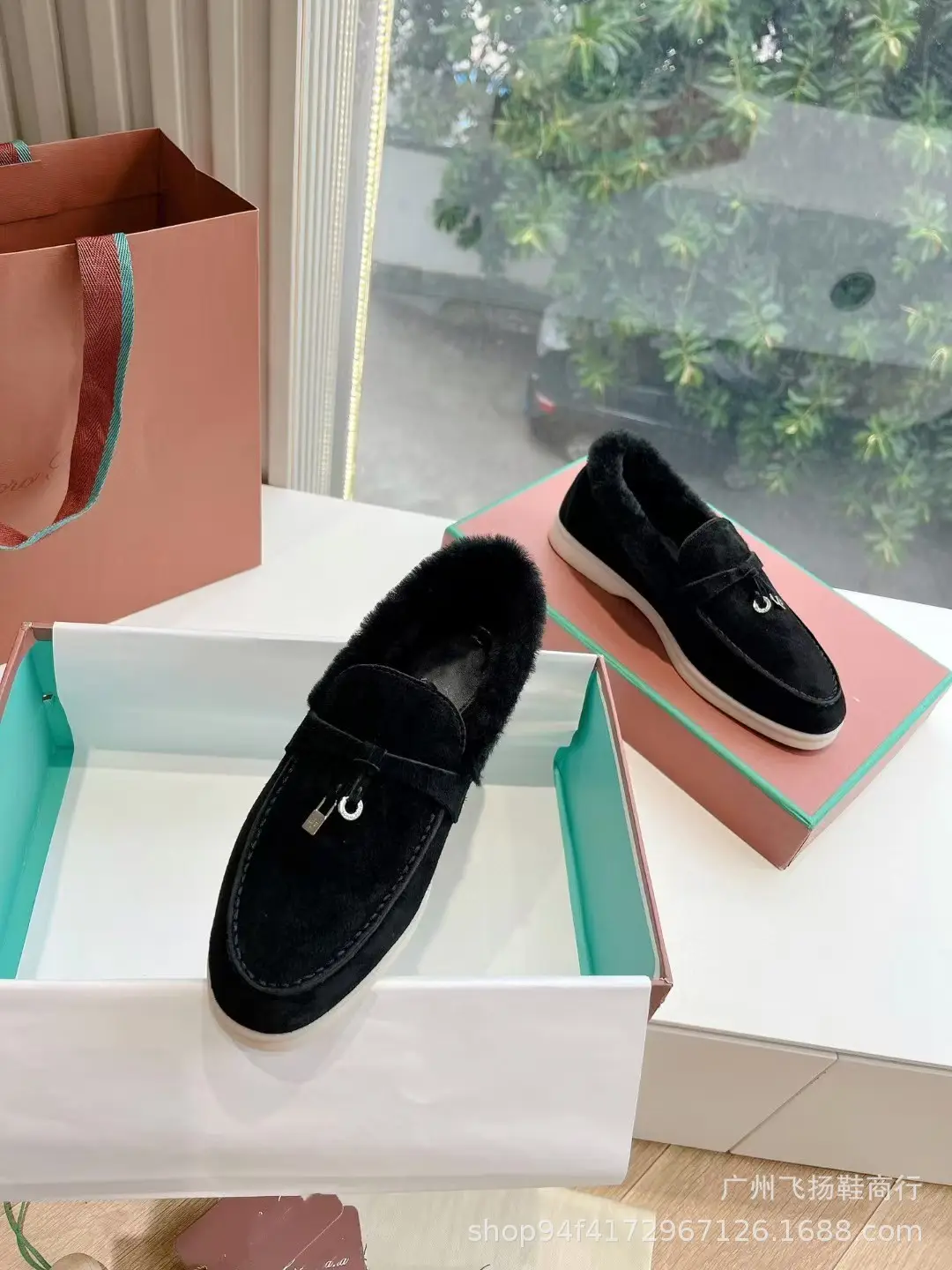(Cross-border trading), winter keep warm insulated sneakers for leisure, loafers, easy to put on, European style — chobi 19