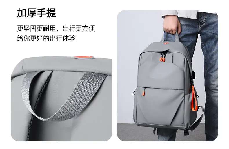 Capacious backpack, water repellent bag for traveling, laptop — chobi 6