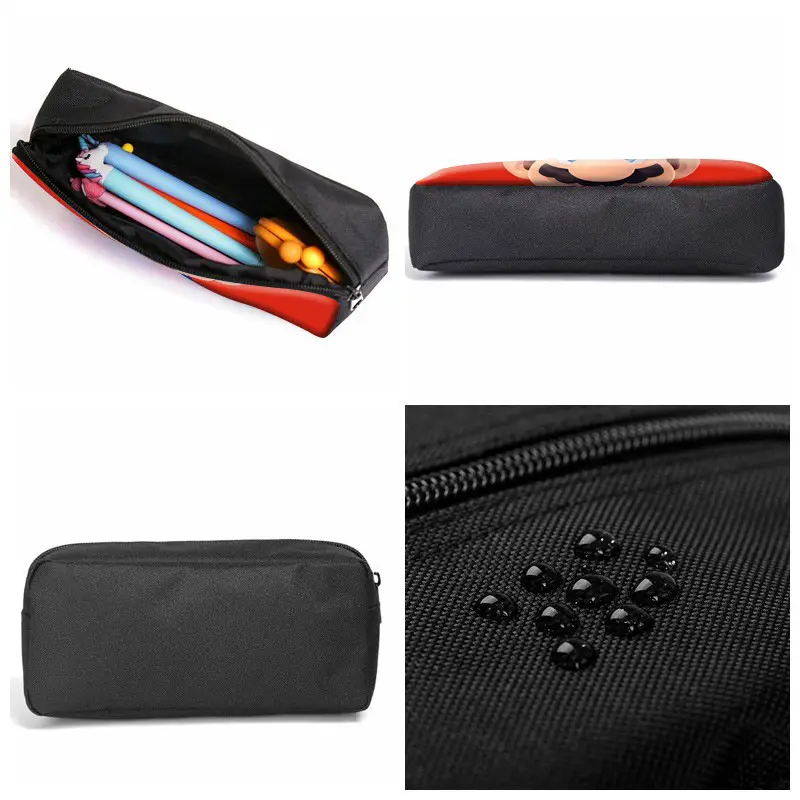 Set, backpack for students, school bag, pencil case, 3 piece set, primary and secondary school — chobi 5
