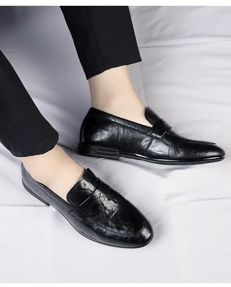 Men's universal shoes, casual trend loafers, high-quality style, non-slip sole, easy to put on — chobi 5