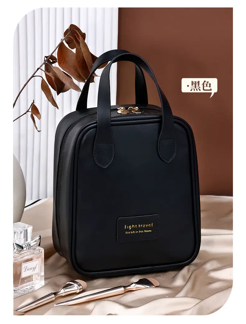 (Cross-border trading), capacious handheld cosmetic bag for traveling, cosmetic brush, organizer bag, high-quality style — chobi 11
