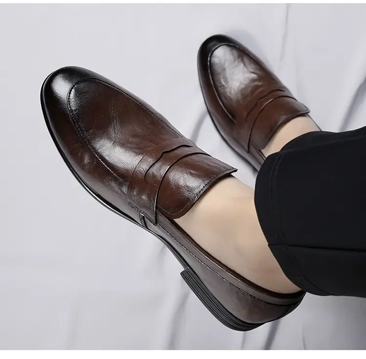 Men's universal shoes, casual trend loafers, high-quality style, non-slip sole, easy to put on — chobi 10