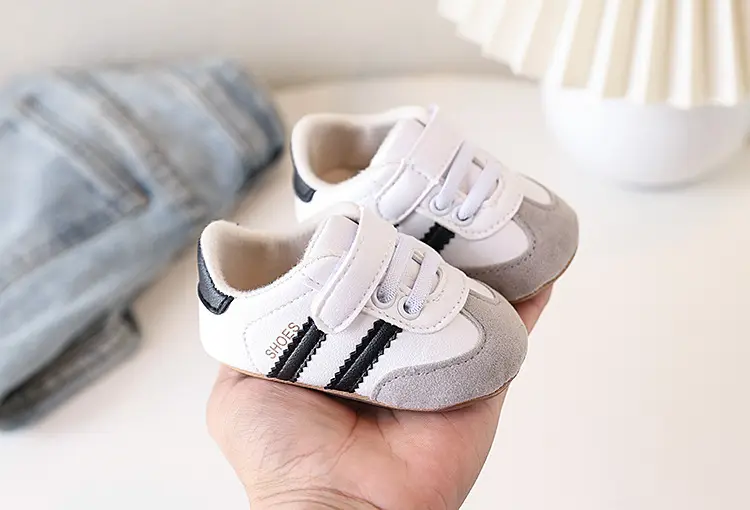 Children's non-slip breathable universal sports shoes for early age for men and women, suitable for spring and autumn, soft sole, 3-6-12 month — chobi 15