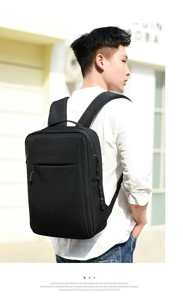 (Cross-border trading), laptop charging, backpack for men and women for leisure, with your logo imprint, business version, Birthday gift, worn on the — chobi 18