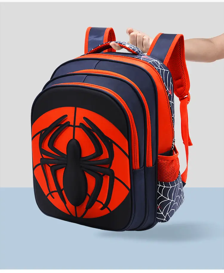 The new one is a generation of European and American cross -border elementary school students EVA schoolbags Spider -Man Waterproof Children's Male Ki — chobi 15