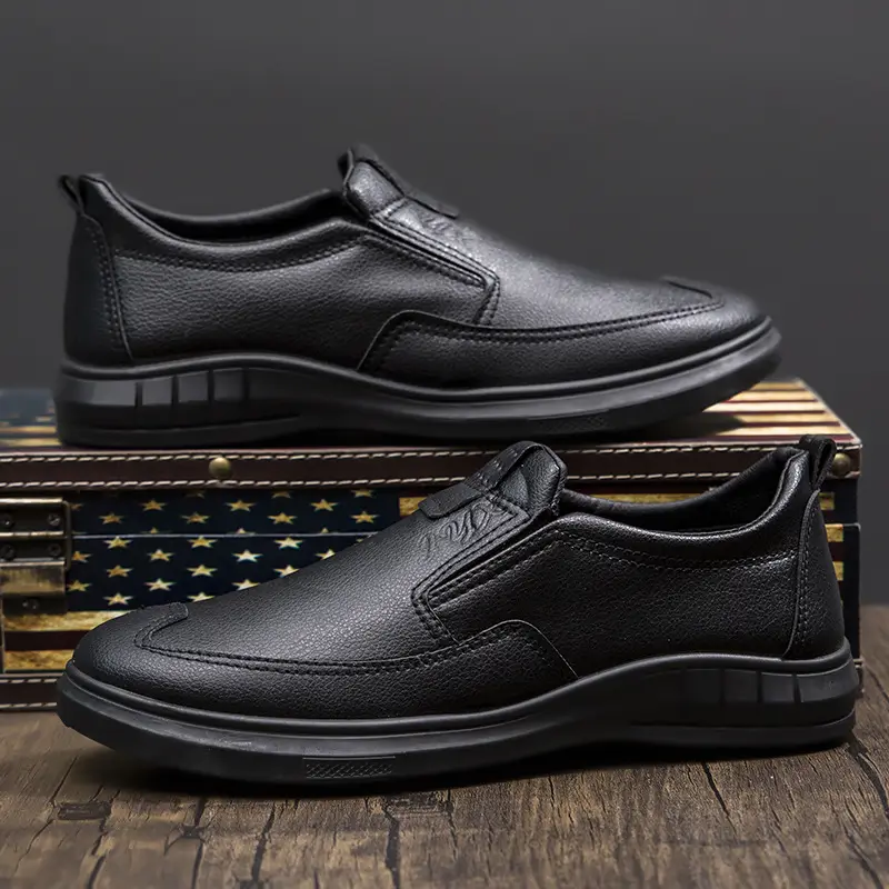 (Cross-border trading), casual shoes, loafers, slip-ons for walking, for middle age — chobi 4