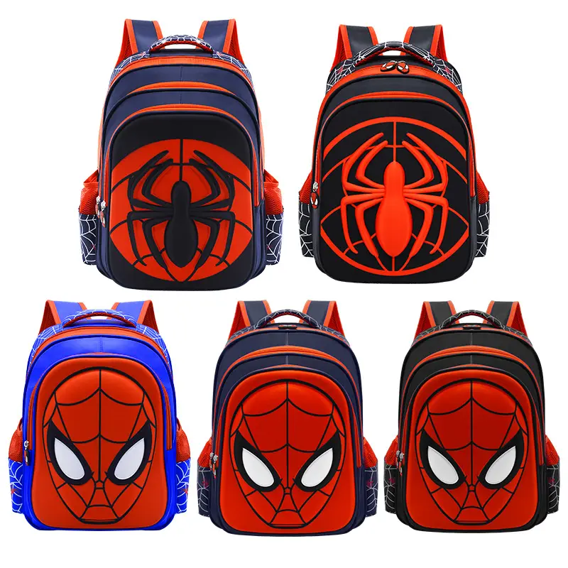 The new one is a generation of European and American cross -border elementary school students EVA schoolbags Spider -Man Waterproof Children's Male Ki — chobi 2