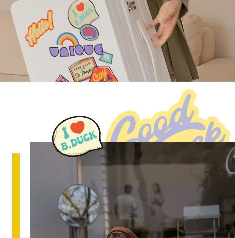 Universal cartoon suitcase, internet celebrity — chobi 36