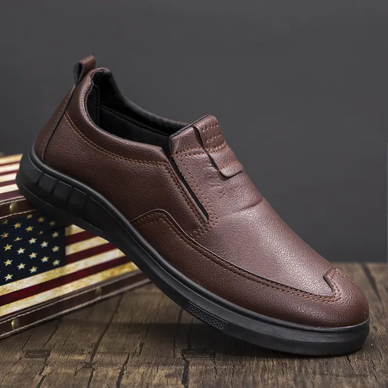 (Cross-border trading), casual shoes, loafers, slip-ons for walking, for middle age — chobi 19