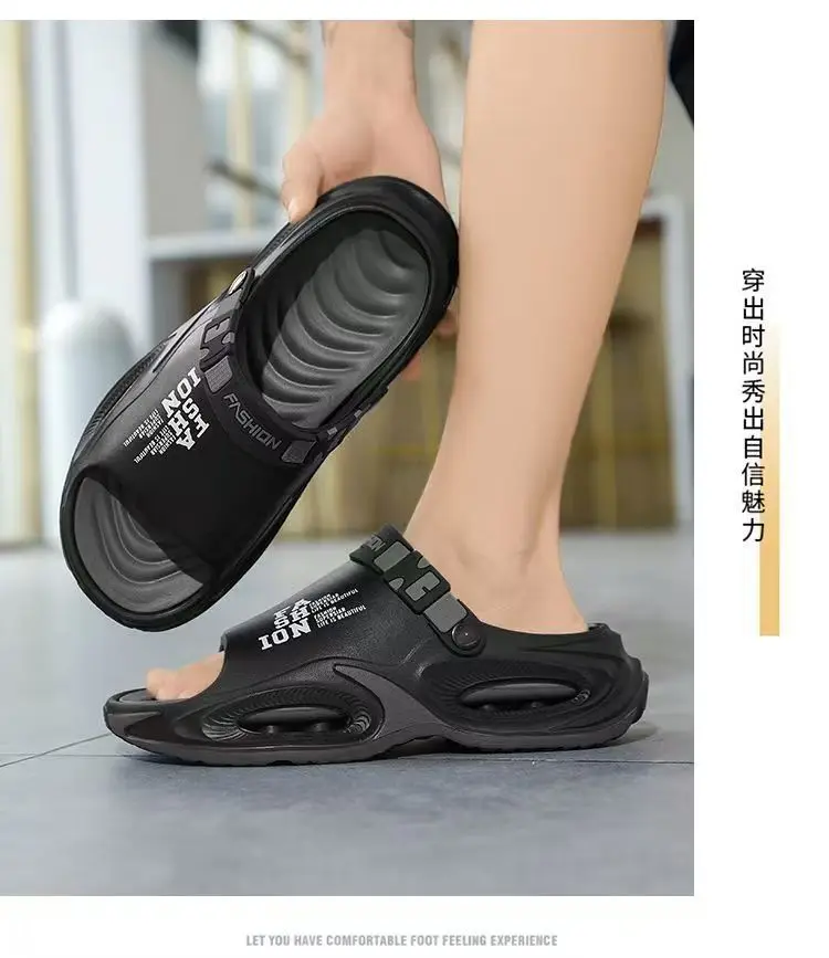 (Wholesale), quality sandals, men's non-slip slippers to go out platform, can be worn in two ways — chobi 11