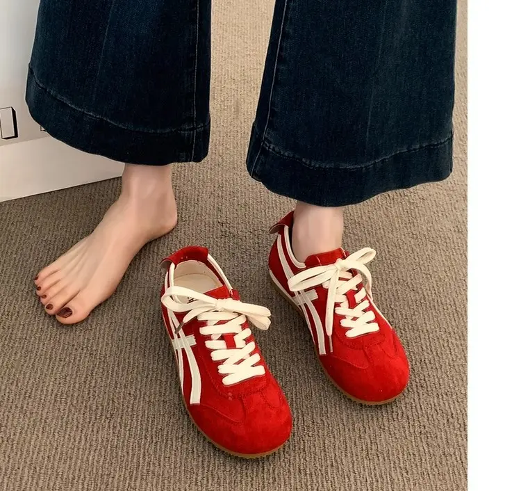 Retro summer GAT shoes, universal sports casual footwear flat for leisure, women's style, Collection Year 2025 — chobi 30