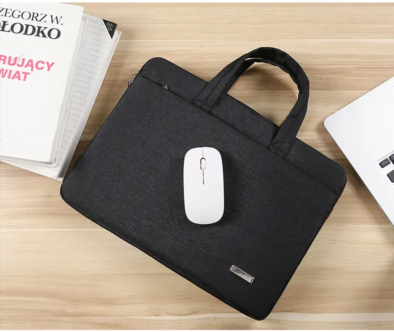 (Wholesale), hair dye, laptop, shoulder bag, fashionable handheld liner, 15.6 inch, logo printing service — chobi 20