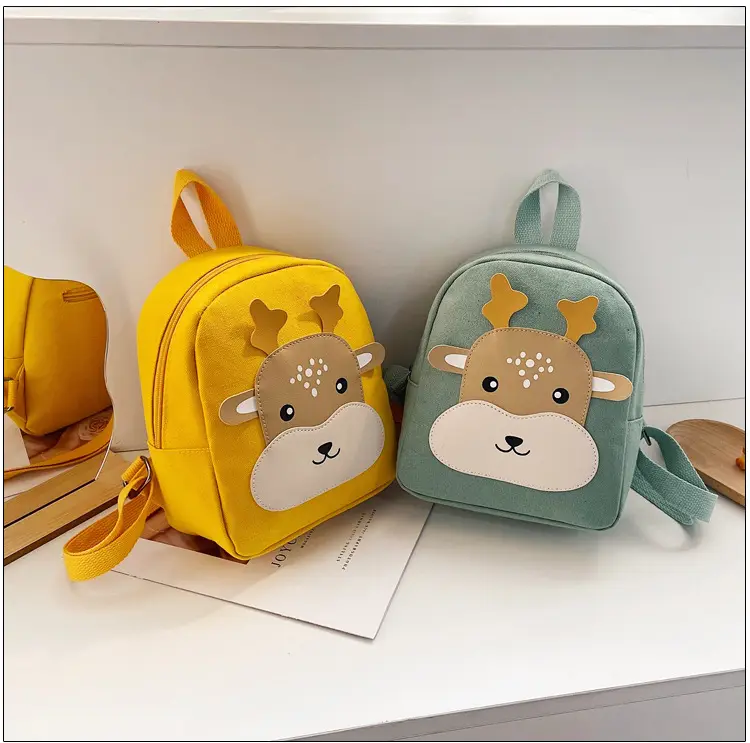(Wholesale), cartoon hairpins, school bag for early age for men and women girl's, cute children's backpack, 2-5 years, early education — chobi 35