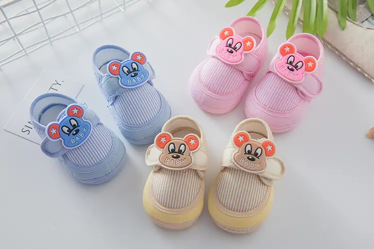 Spot hot baby shoes anti-slip toddler shoes beef tendon soft sole baby shoes children's shoes newborn shoes baby full moon shoes — chobi 39