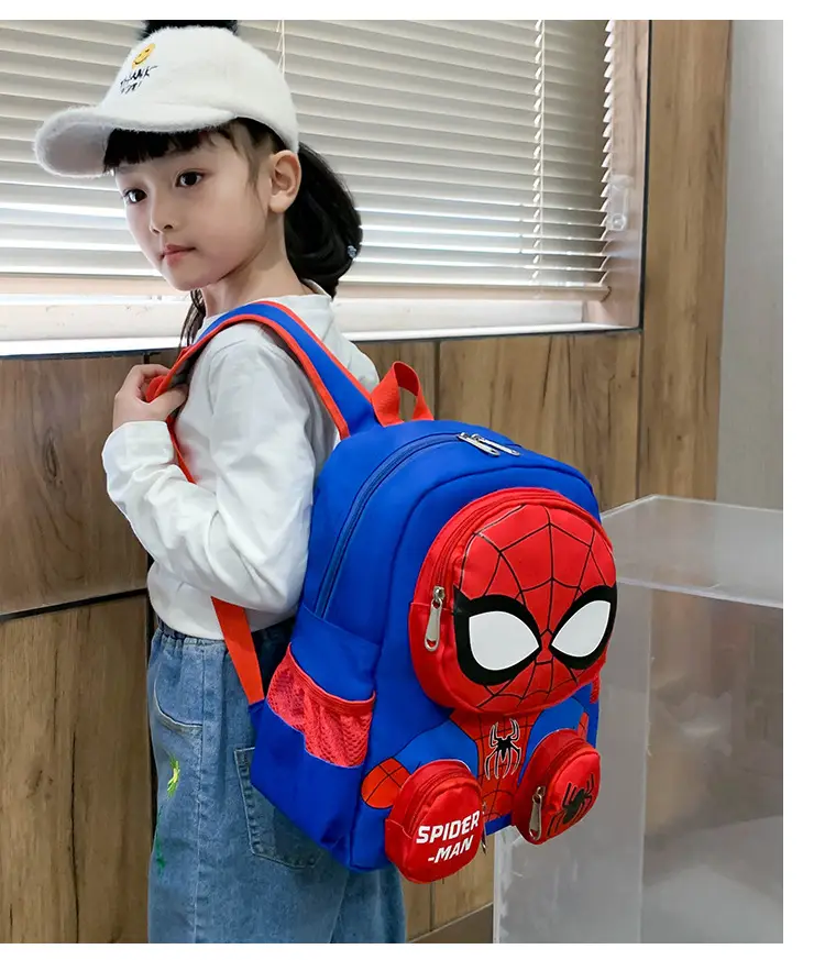 (Wholesale), children's backpack, cartoon school bag girl's for early age for men and women, 3-8 years — chobi 19