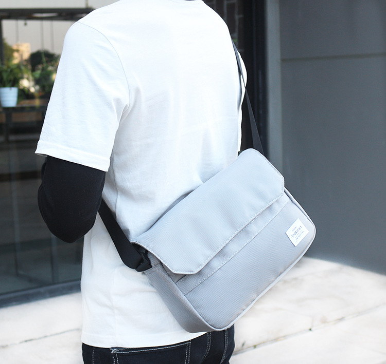 Shoulder bag, men's backpack, sports one-shoulder bag for leisure, Korean style — chobi 17