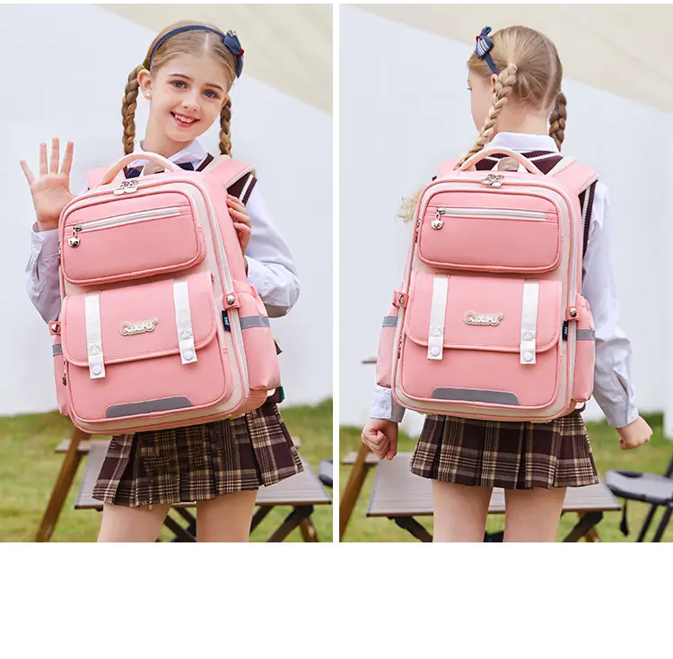 School bag lightweight for students, module, massager, children's backpack, spine protection, 3-6 years — chobi 19