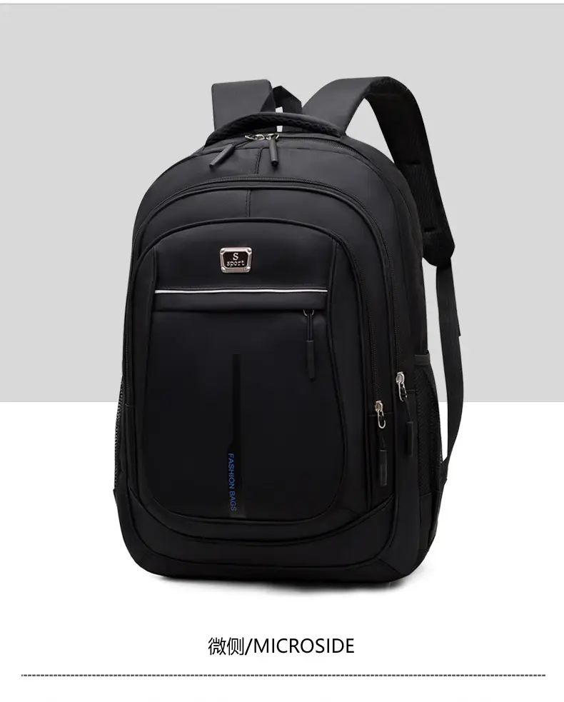 (Cross-border trading), casual backpack, laptop, travel bag, simple and elegant design, business version — chobi 21