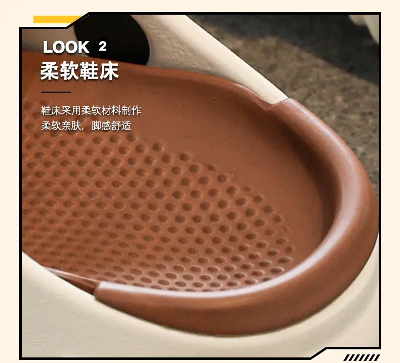 Crocs-style slippers for boys, children's sandals, closed toe, 6-15 years, for teenagers, 8-12 years — chobi 10