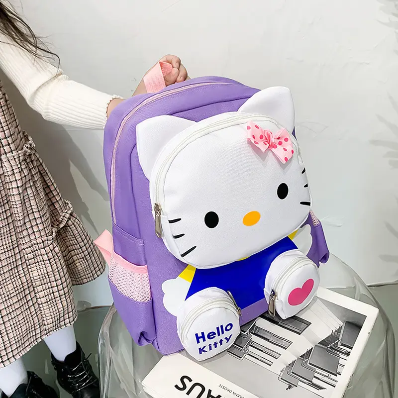 (Wholesale), children's backpack, cartoon school bag girl's for early age for men and women, 3-8 years — chobi 39