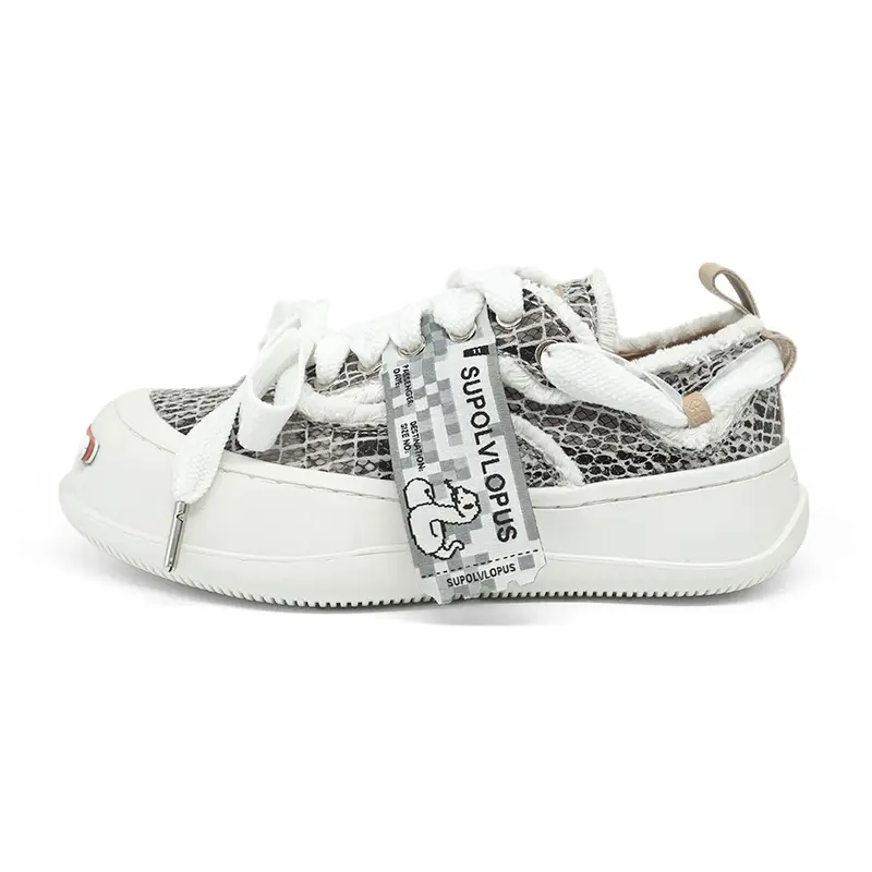 Cloth espadrilles for men and women, demi-season sneakers platform, Collection Year 2026, height increasing — chobi 34