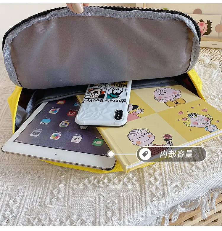 School bag, handheld raw materials for cosmetics for early age, backpack, custom-made, with your logo imprint — chobi 22