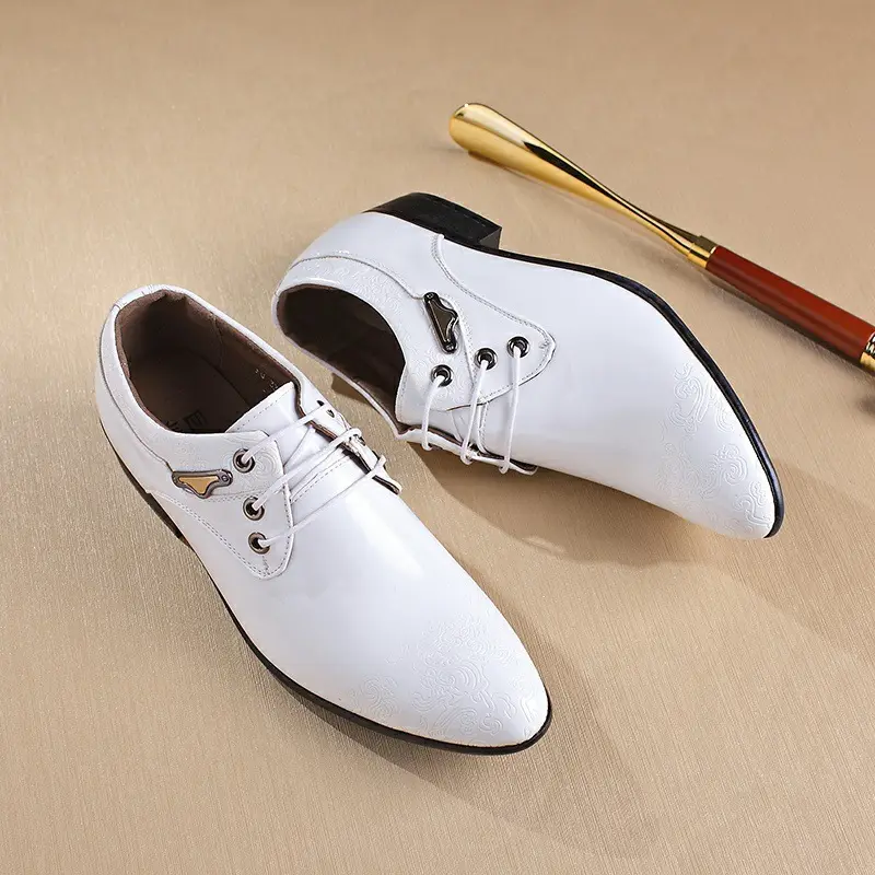 Men's summer breathable classic suit jacket English style, shoes, 36 — chobi 24