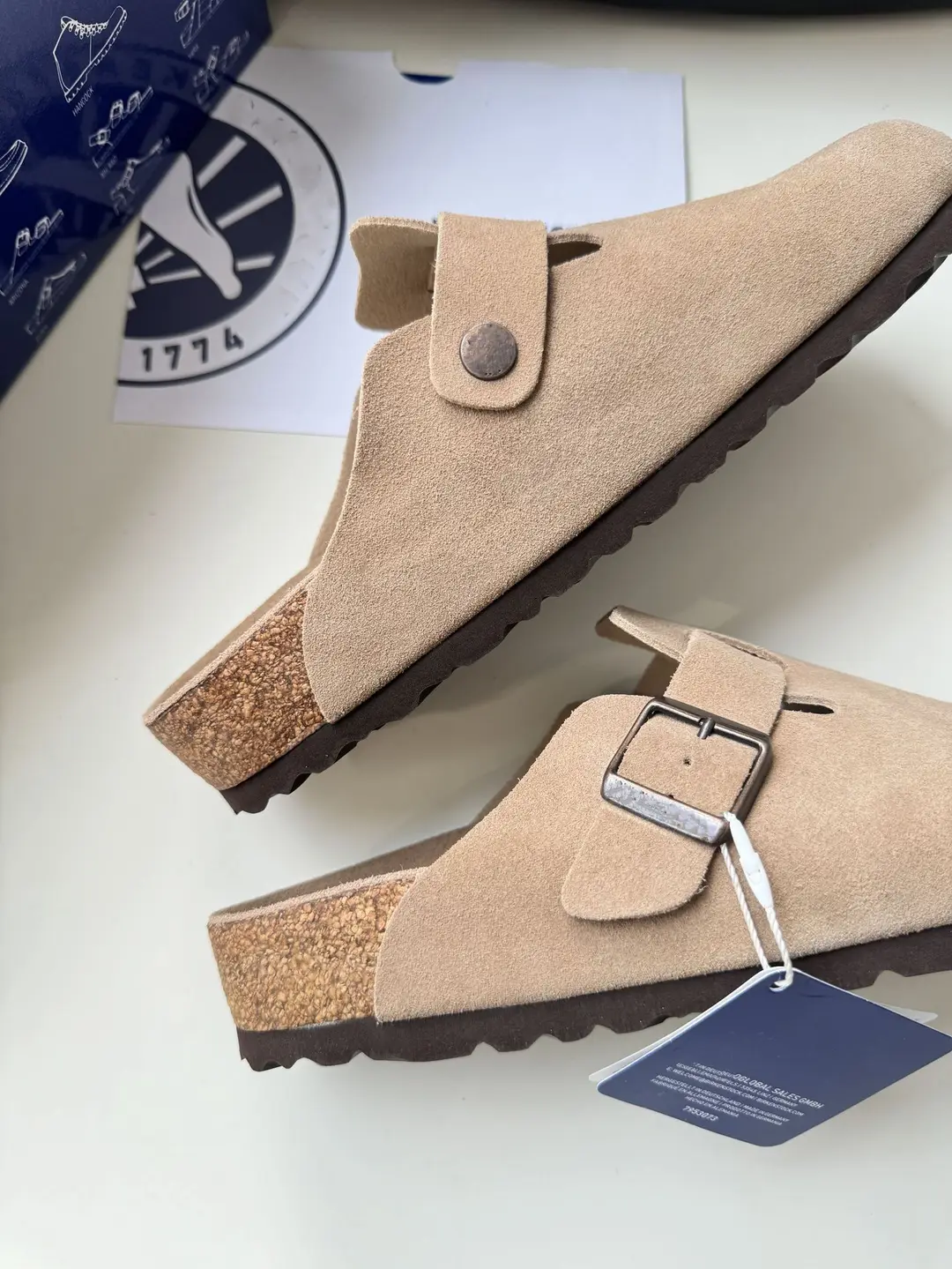 Sandals platform, slippers, suitable for spring and autumn, closed toe, genuine leather, suitable for outdoor wear — chobi 33