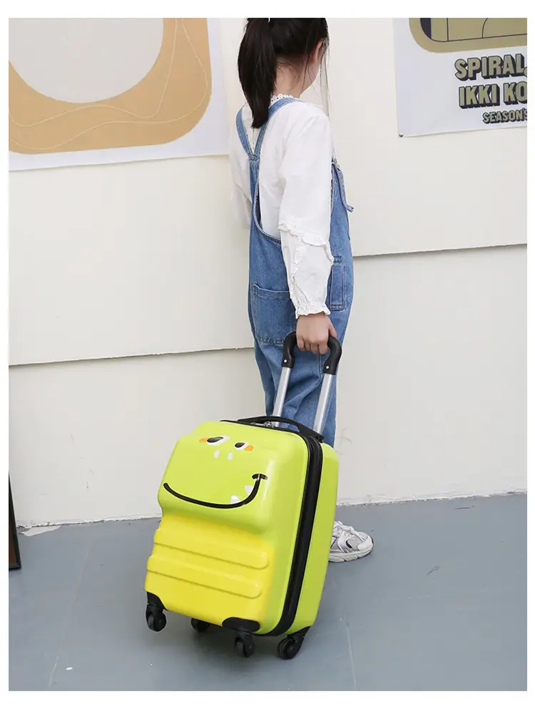 Cartoon universal cute three dimensional suitcase, 18 inch, 3D — chobi 17