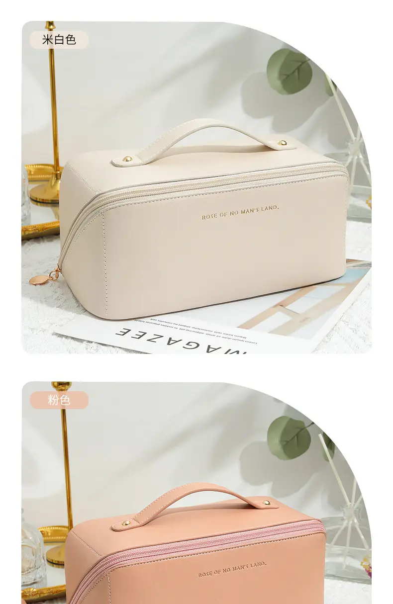 Handheld pillow, brand cosmetic bag, polyurethane organ, travel bag, capacious organizer bag, high-quality style — chobi 4