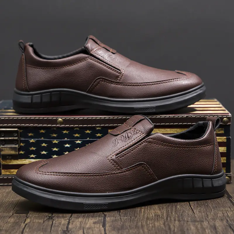 (Cross-border trading), casual shoes, loafers, slip-ons for walking, for middle age — chobi 3