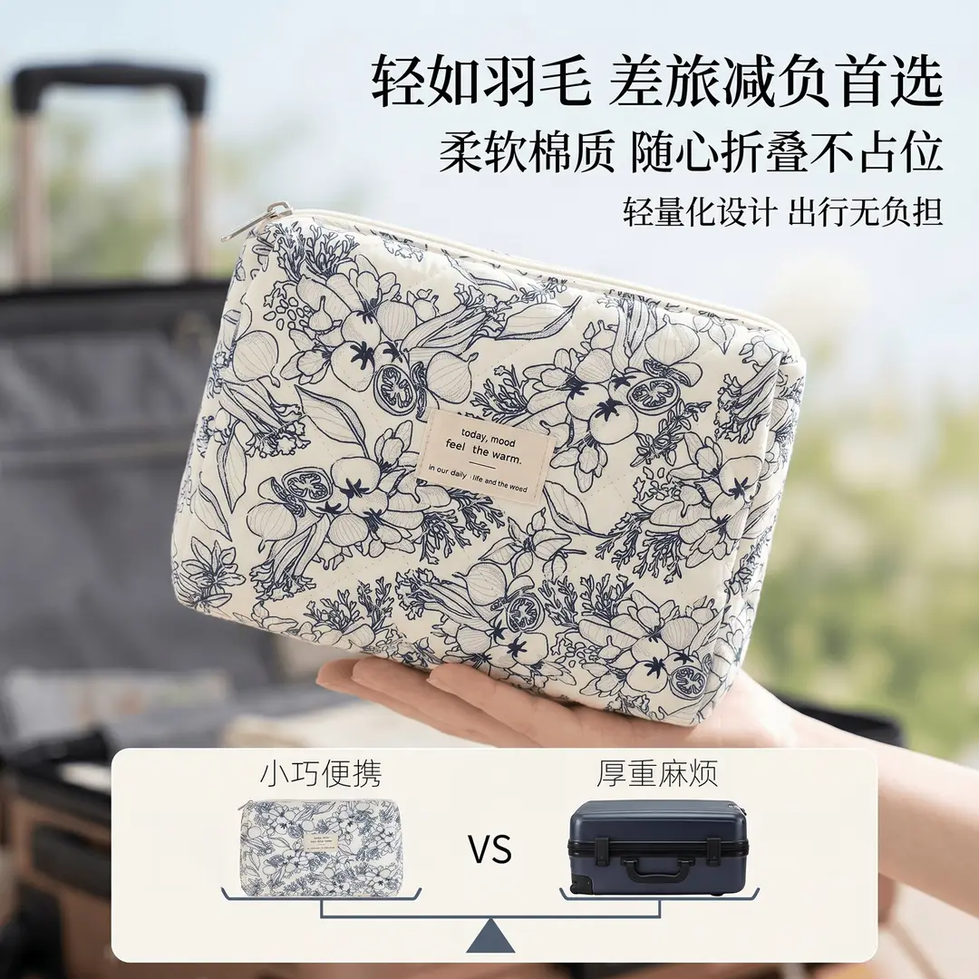 (Cross-border trading), capacious handheld cosmetic bag, organizer bag to go out for traveling — chobi 9