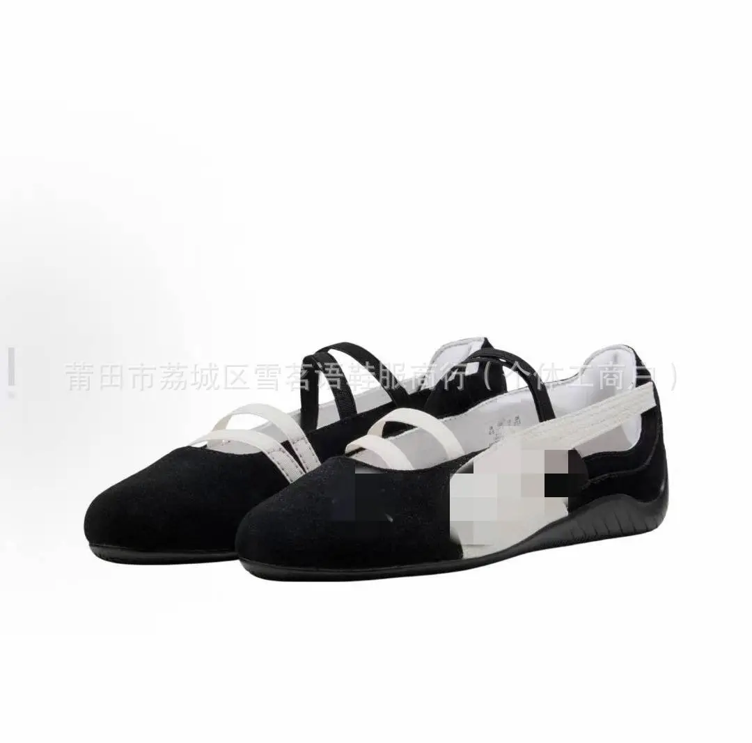 PM Park Chae Young Rose's racing ballet shoes, dance shoes, retro low-top women's shoes, versatile casual thin-soled shoes — chobi 17