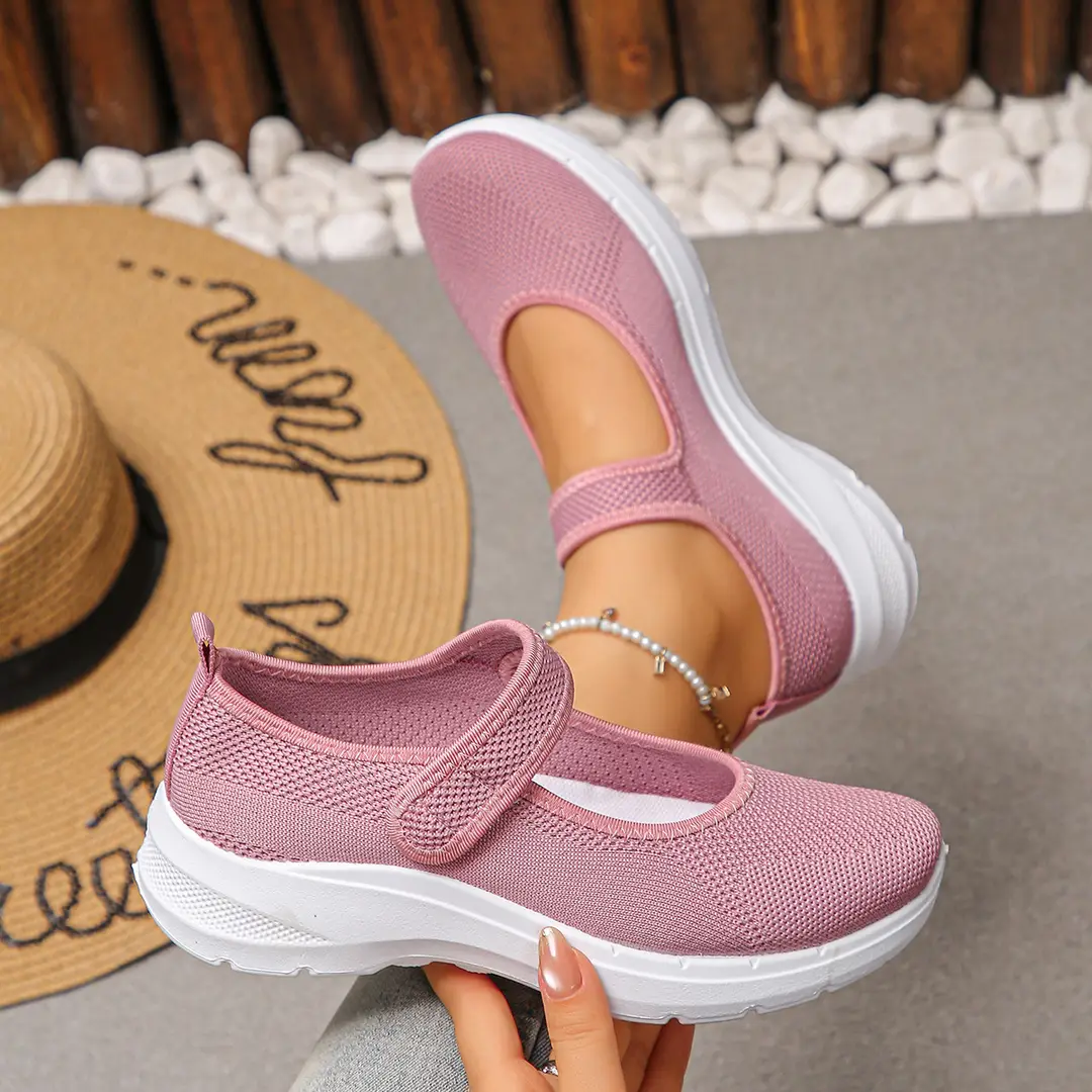 (Cross-border trading), Mary Jane shoes, breathable shoes, lightweight sneakers low-cut, casual women's walking shoes, plus size, for middle age, made — chobi 23