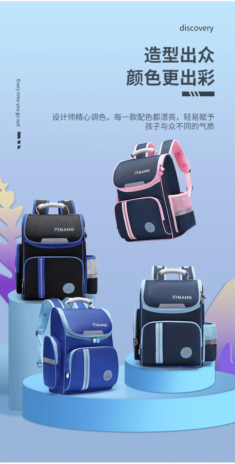 School bag, capacious shoulder bag, backpack, 1-3-6 years — chobi 3