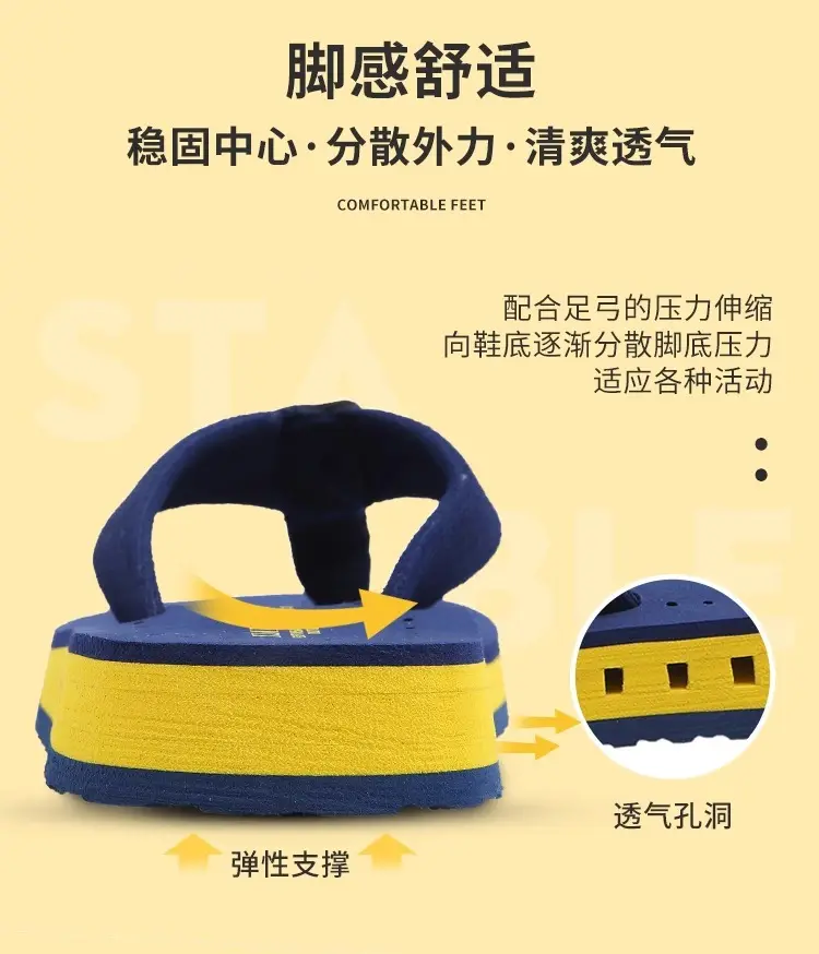 (Cross-border trading), children's summer slippers for boys, non-slip flip flops, beach footwear, mule flat, suitable for outdoor wear, soft sole, fam — chobi 16