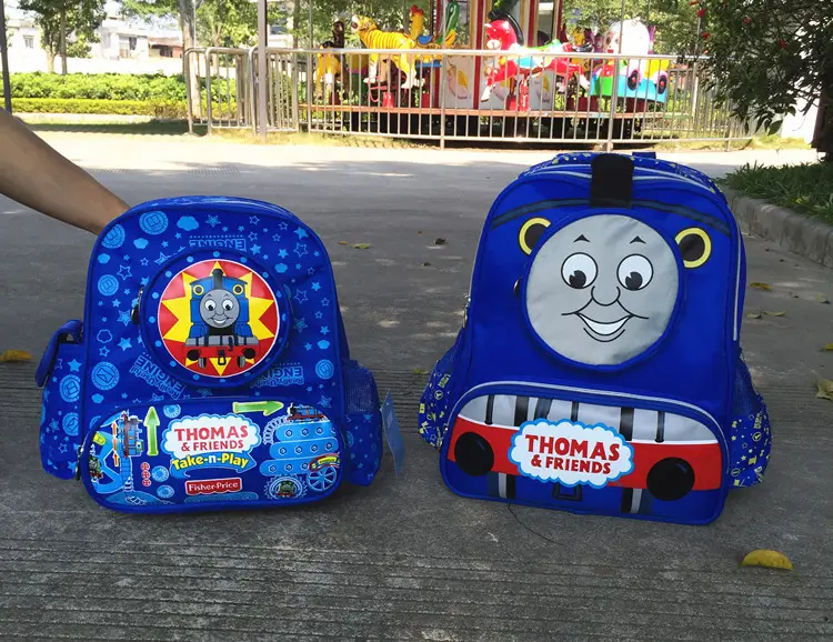 Cartoon Bag Thomas Thomas Train Babies Small Class Student Tatshael Children's Kindergarten Backpack — chobi 3