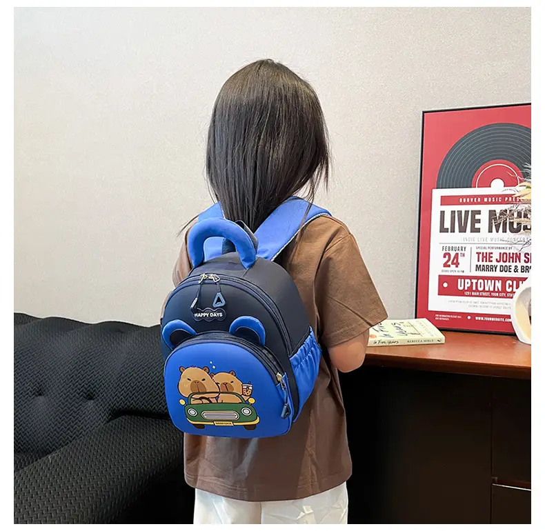 (Cross-border trading), cute children's backpack for men and women for early age, school bag — chobi 24