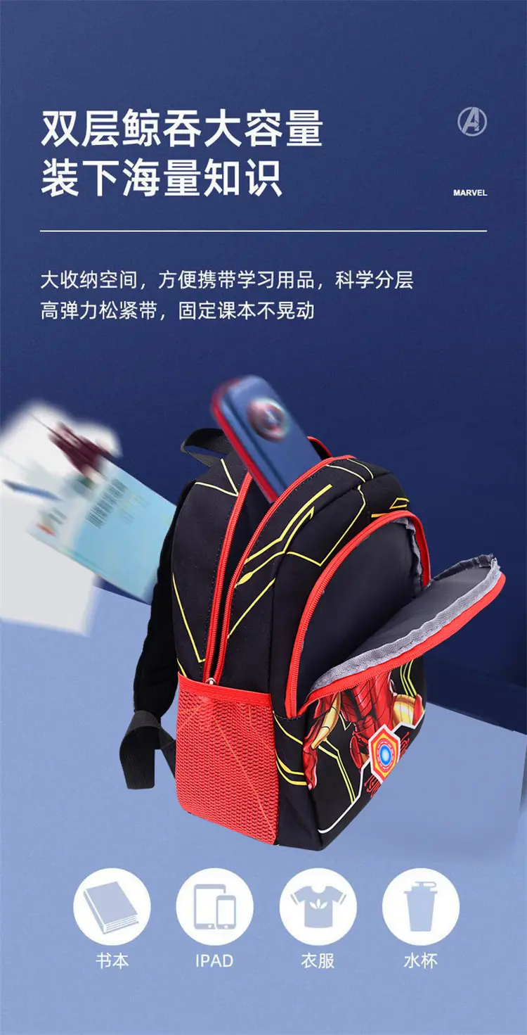 (Wholesale), (Cross-border trading), school bag, backpack lightweight for early age — chobi 5