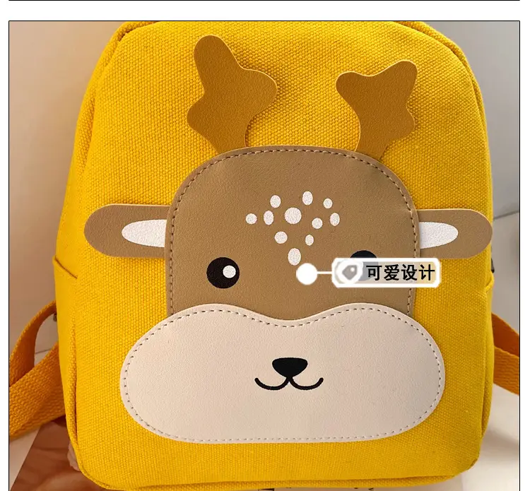 (Wholesale), cartoon hairpins, school bag for early age for men and women girl's, cute children's backpack, 2-5 years, early education — chobi 7