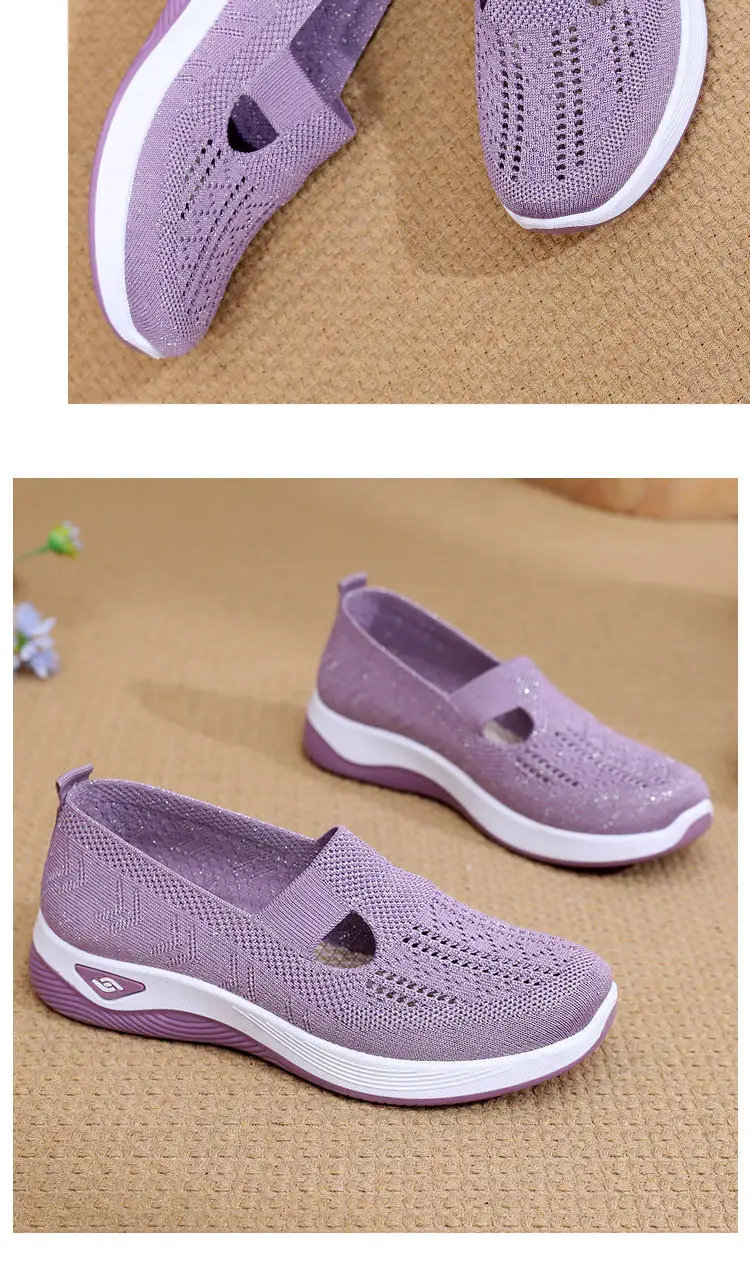 (Cross-border trading), summer casual footwear, women's “mom shoes”, summer 2025, plus size, for middle age — chobi 18