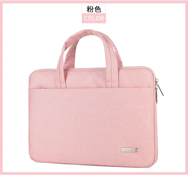 (Wholesale), hair dye, laptop, shoulder bag, fashionable handheld liner, 15.6 inch, logo printing service — chobi 22