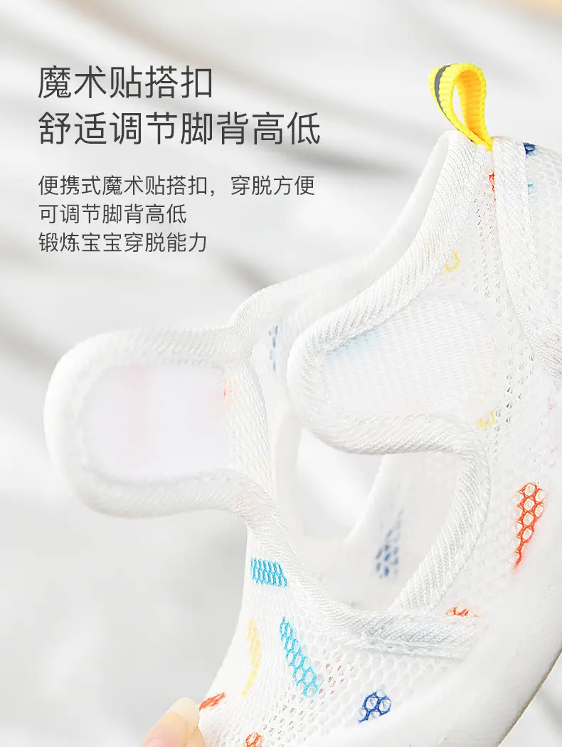 Toddler shoes thin summer baby children cartoon anti-slip, wear-resistant, anti-kicking, baby anti-collision mesh shoes 0--3 years old men and women — chobi 2