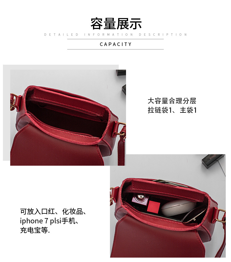 Fashionable trend one-shoulder bag, phone bag, hand loop bag, mobile phone, wallet, Korean style, 2027 years — chobi 12