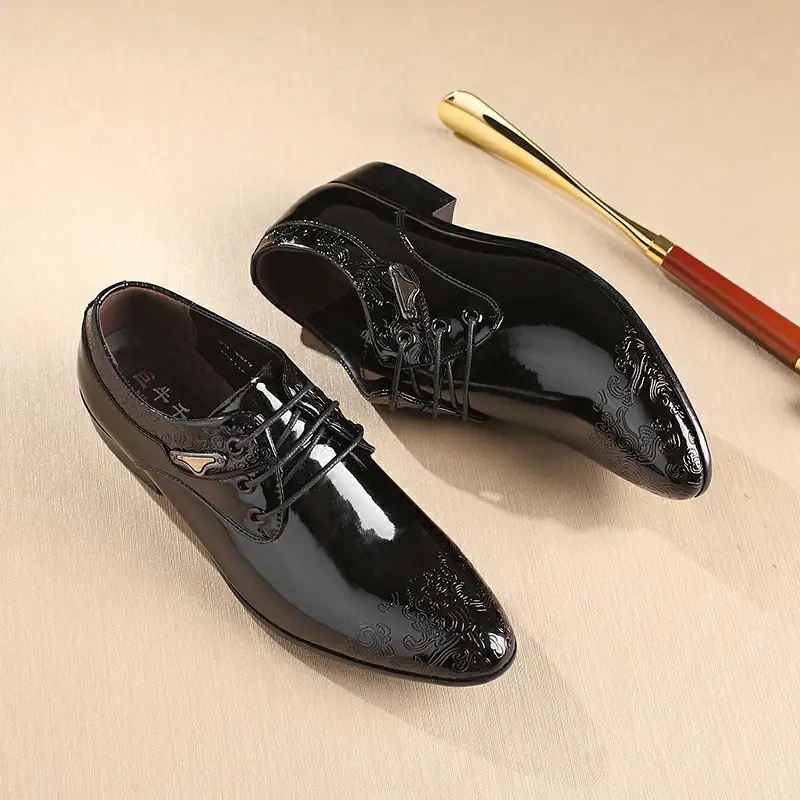 Men's summer breathable classic suit jacket English style, shoes, 36 — chobi 19