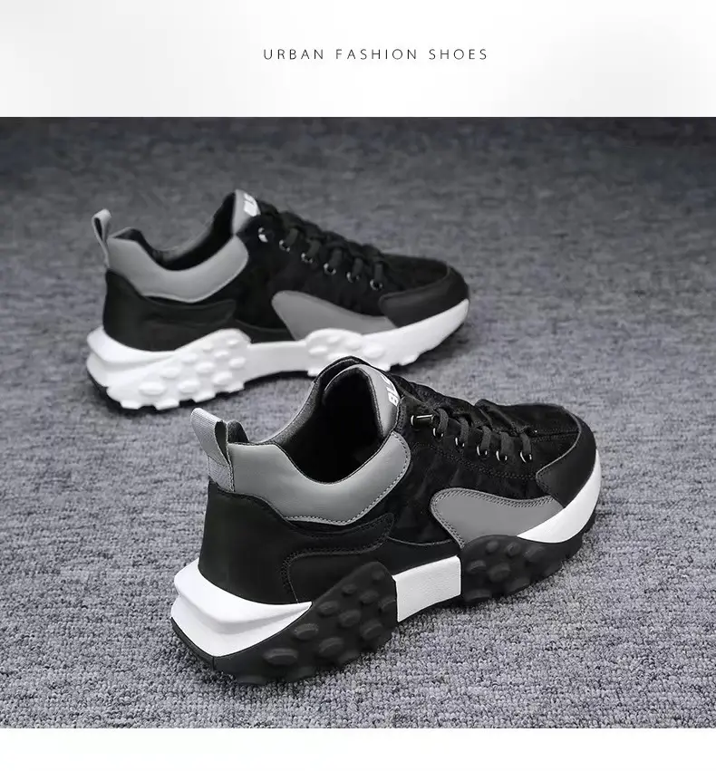 (Cross-border trading), casual non-slip wear-resistant sports comfortable running sneakers, plus size — chobi 13