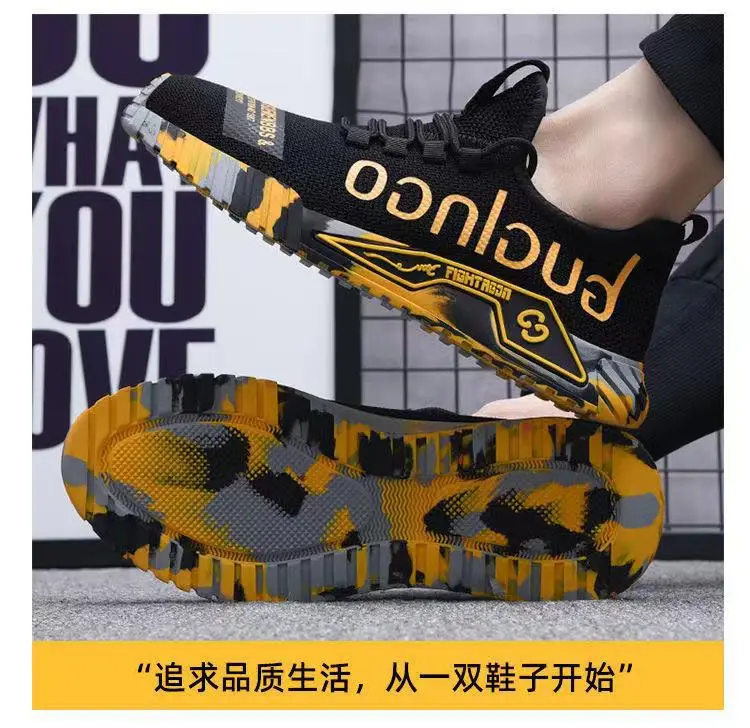 Men's breathable running sneakers — chobi 9