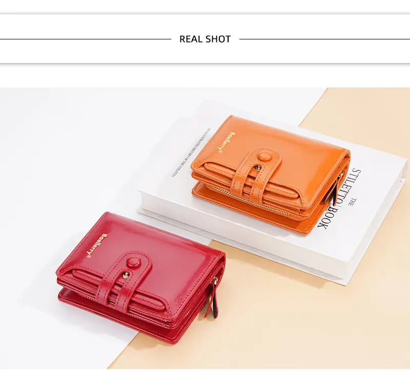 Wallet, shoulder bag, short brand card holder, high-quality style — chobi 23
