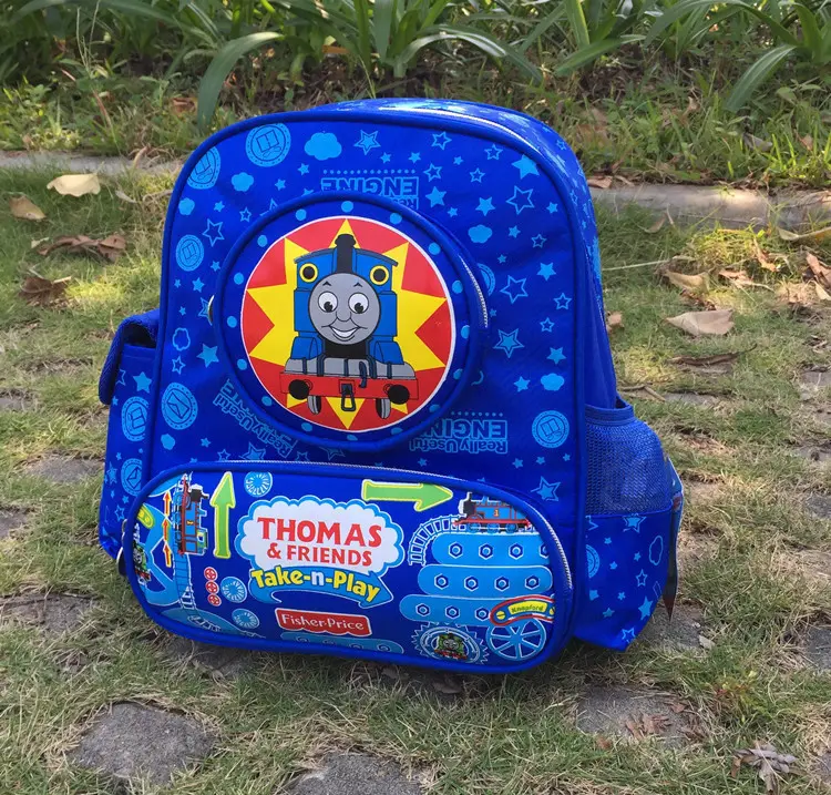 Cartoon Bag Thomas Thomas Train Babies Small Class Student Tatshael Children's Kindergarten Backpack — chobi 4