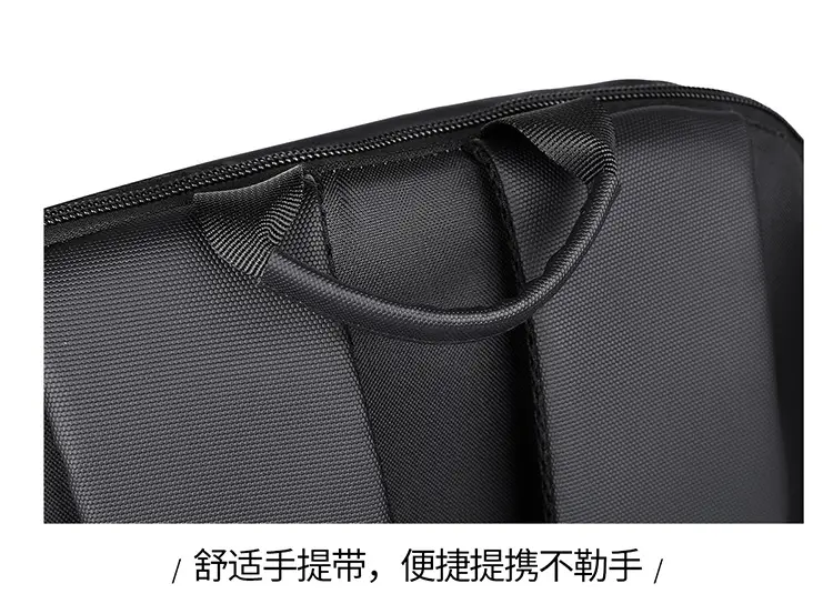 Capacious casual laptop, light and thin backpack, business version, with your logo imprint — chobi 30